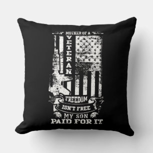Mor i Veteran   Patriotic Military Tribute Kudde