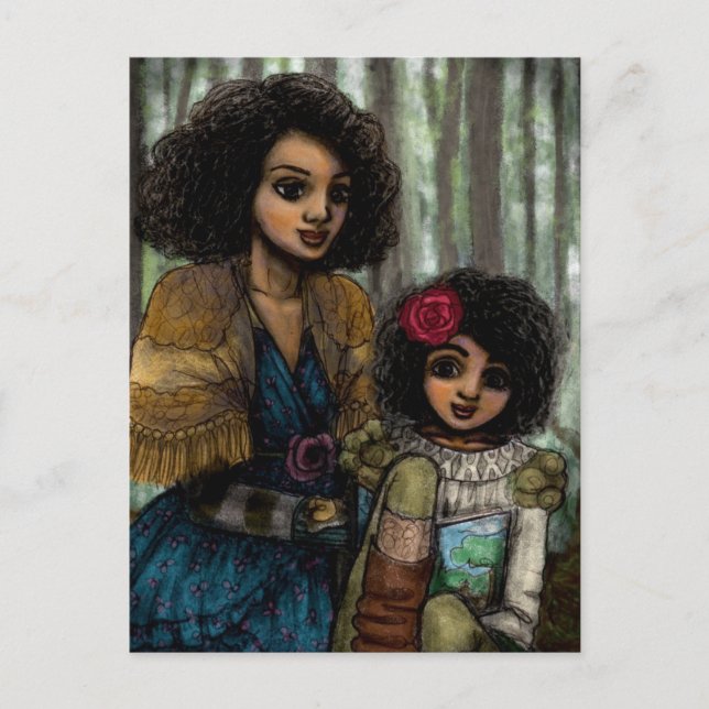 Mor i Wisdom Vykort (Framsida)