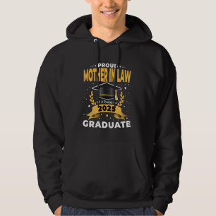 Mor-in-law av klass 2025 Student GR Hoodie