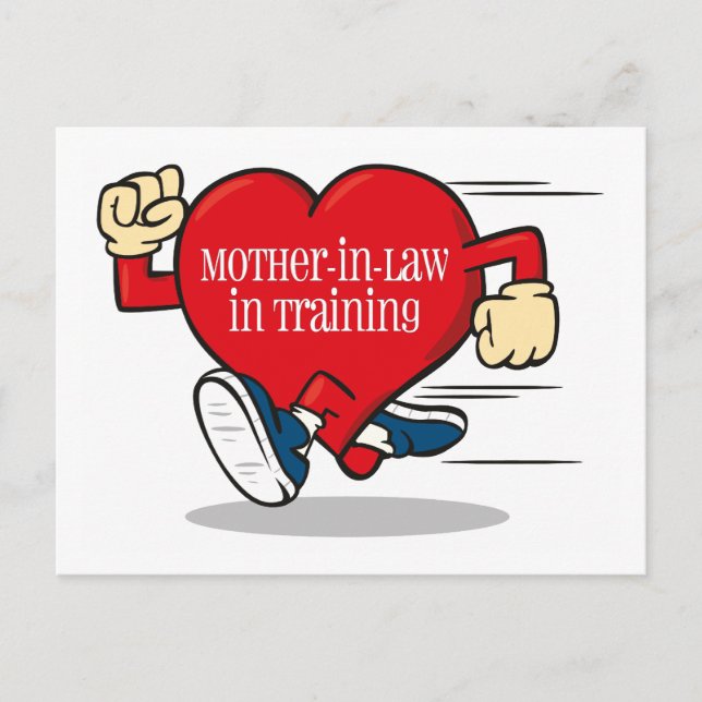 Mor-in-law inom vykort för utbildning (Framsida)
