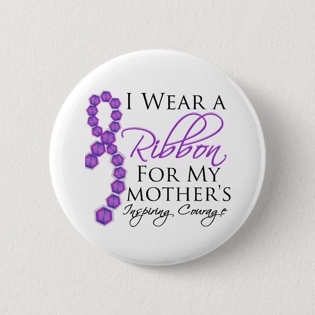 Mor inspiring Courage - Pancreatic Cancer Knapp (Framsida)