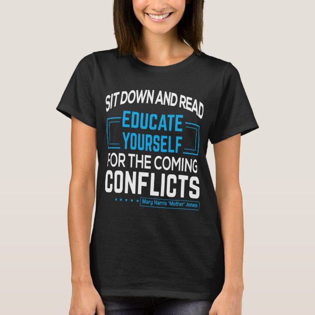 Mor Jones Quote T Shirt (Framsida)