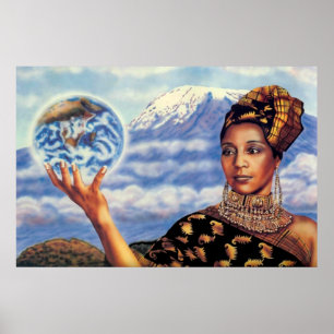 Mor jord av Lisa Iris Poster