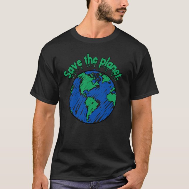 Mor-jorden - Räddat planeten T Shirt (Framsida)