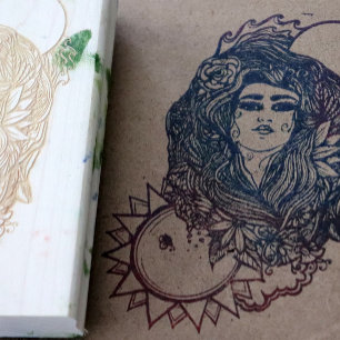 Mor Jorden World Tarot-gudinnan Stämpel