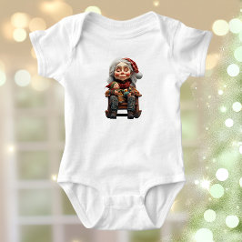 Mor jul II Baby Bodykostdräkt T Shirt