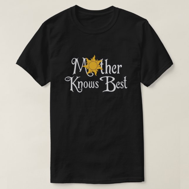Mor känner till Sol med bästa tvinning T Shirt (Design framsida)