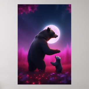 Mor Kärlek Bear Poster