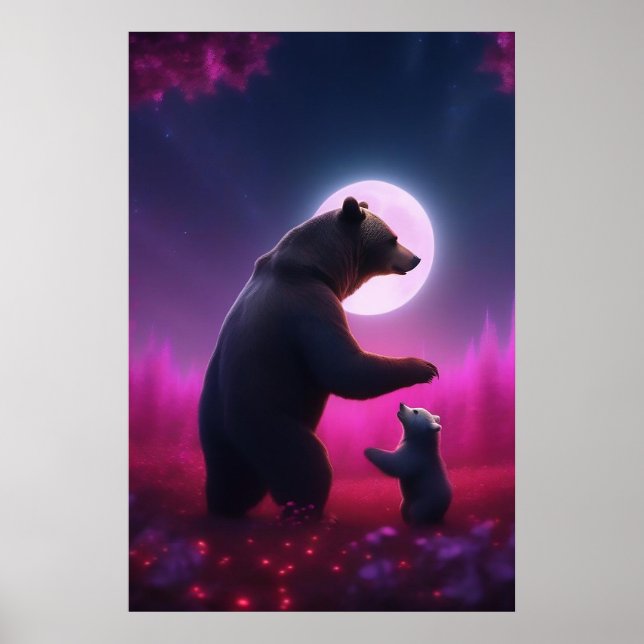 Mor Kärlek Bear Poster (Framsidan)