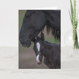 Mor Kärlek - Galloping to Freedom Greeting Card Kort