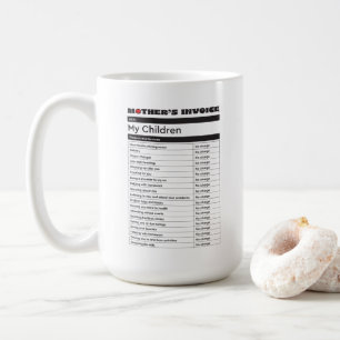 Mor Kärlek Invoice Coffee Mugg - Heartfilt Gift