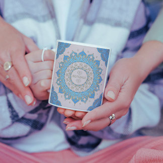Mor Kärlek Mandala Mod Blommigt Kaffemugg