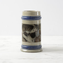 Mor & Kid Grått /Blue 22 oz Stein Sejdel