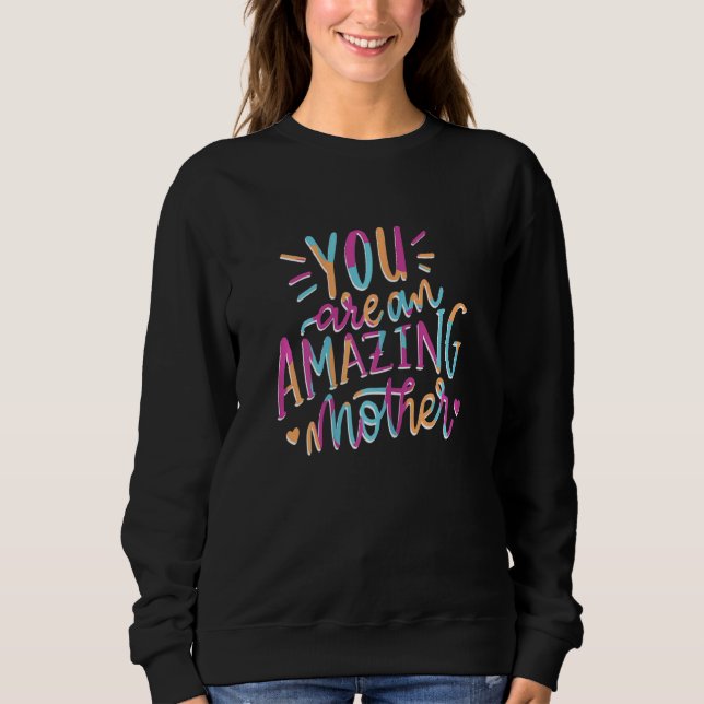 Mor kvinnodag Mor Best Amaz T Shirt (Framsida)