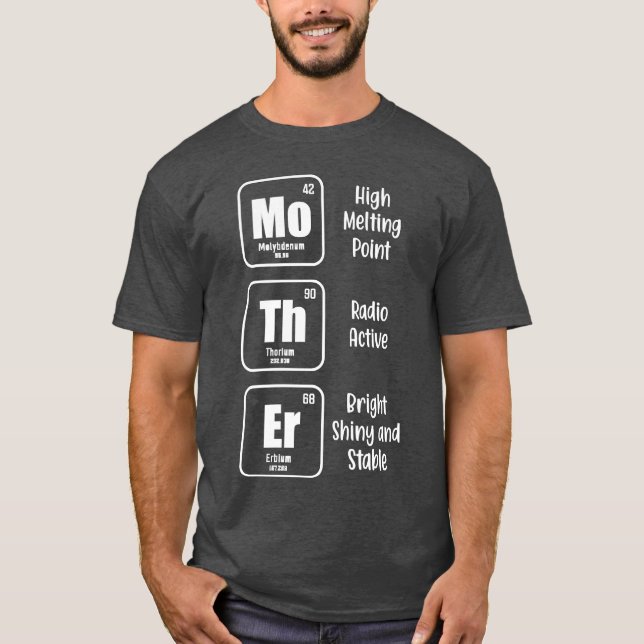 Mor lustigt flicka på Mor-dagen T Shirt (Framsida)