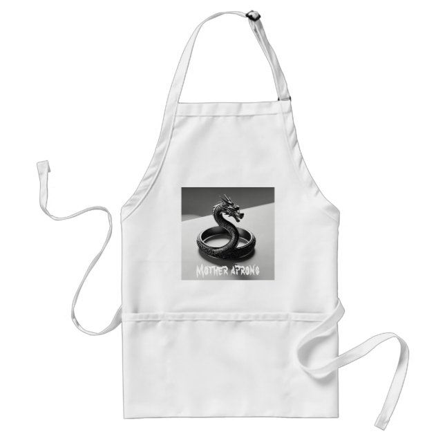 Mor Luxury Dragon Template Aprons Förkläde (Framsidan)