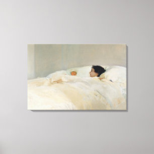 Mor målning av Joaquin Sorolla Canvastryck