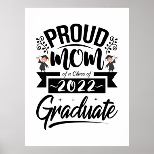 Mor-Mamma av gift-stolpe av klass 2022 Studenter Poster