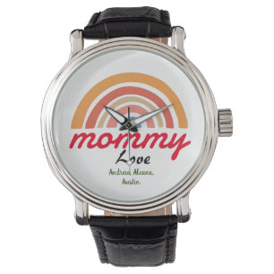 mor mamma mamma namn personifierar anpassningsbar armbandsur