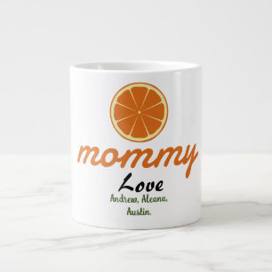 mor mamma mamma namn personifierar anpassningsbar jumbo mugg