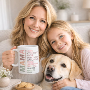 Mor mamma ord art kärlek kaffemugg