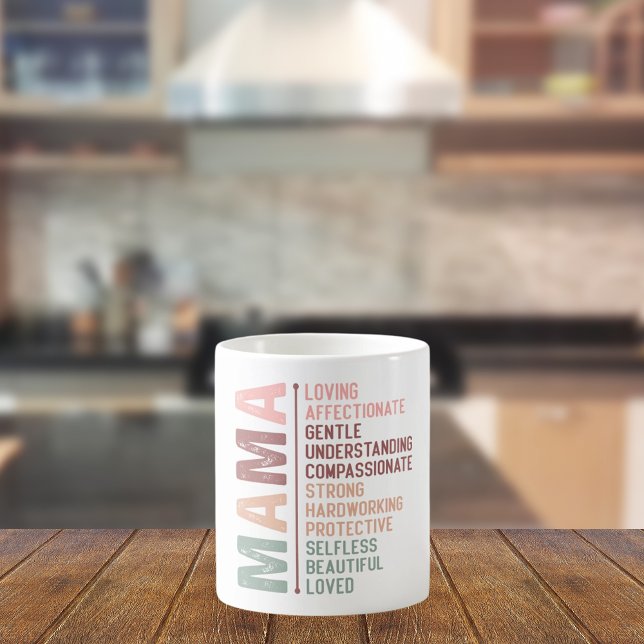 Mor mamma ord art kärlek kaffemugg (Skapare uppladdad)
