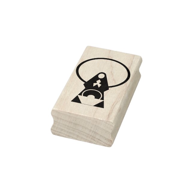 Mor Mary art frimärke Stämpel (Stämpel)