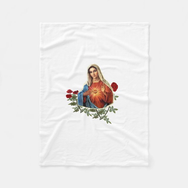 Mor MAry Fleecefilt (Framsidan)