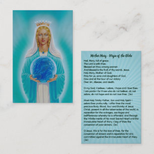 Mor Mary - Globe-viruset Visitkort