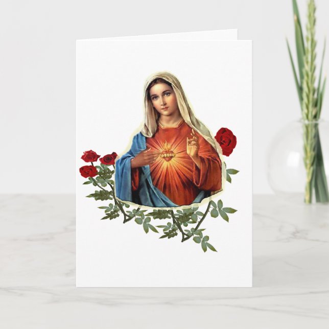 Mor MAry Helgkort (Framsida)