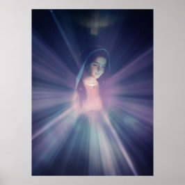 Mor Mary, Heliga odödlig befruktning, Jesus Poster