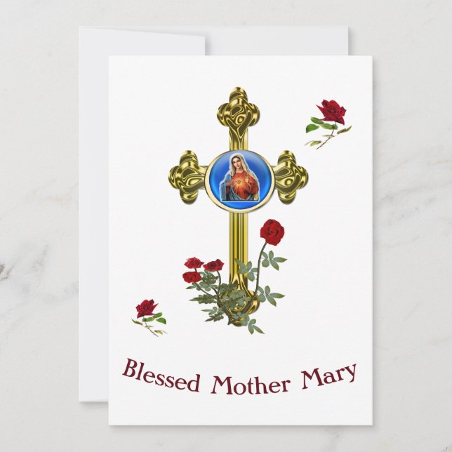 Mor MAry Julkort (Framsida)