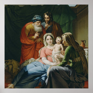 Mor Mary och Baby Jesus Poster