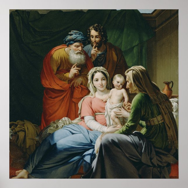 Mor Mary och Baby Jesus Poster (Framsidan)