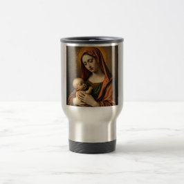 Mor Mary och Baby Jesus Steel Resemugg