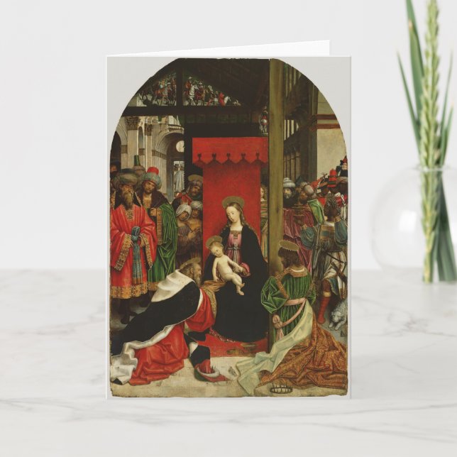 Mor Mary och Jesus Helgkort (Framsida)