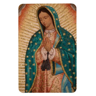 Mor Mary Porträtt Magnet