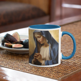 Mor Mary Praying version 5 Kaffemugg