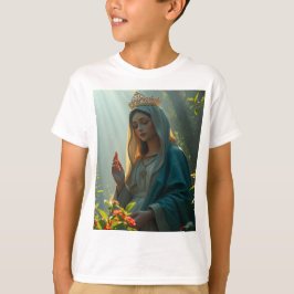 Mor Mary Queen of Heaven Barn Tee Shirt