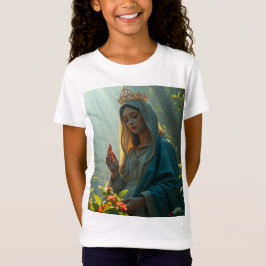 Mor Mary Queen of Heaven Girl's Tee Shirt