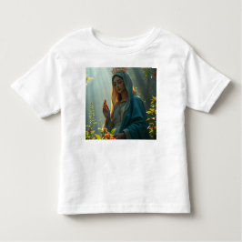 Mor Mary Queen of Heaven Småbarn Tee Shirt