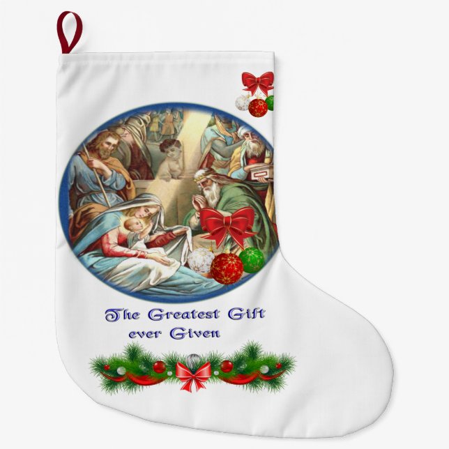 Mor Mary Stor Julstrumpa (Framsidan)