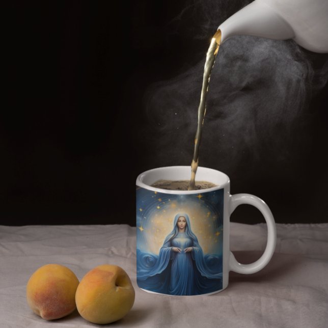 Mor Mary Universal Kärlek 11 Kaffemugg (Mother Mary Universal Love 11 Tea Mug
)
