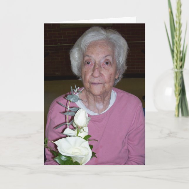 Mor med Alzheimers Kort (Framsida)