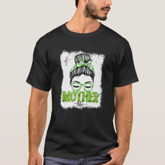 Mor Messy Bun Funny St patrick's day Irish Tur T Shirt