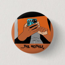 Mor Mobile Händer Cyan Orange Black