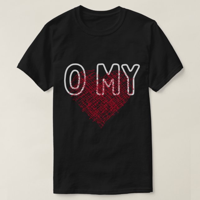 Mor Mor o mitt hjärta T Shirt (Design framsida)