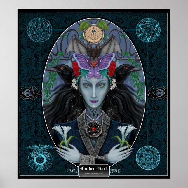 Mor Mörk. Poster (Framsidan)