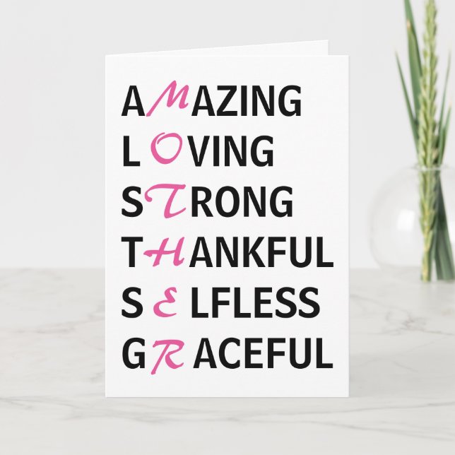 Mor Mors dag Kort (Framsida)