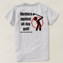 Mor mot golfgolf t shirt